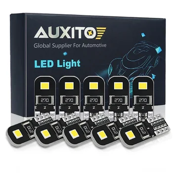 

10x W5W T10 LED Canbus Bulb for Misubishi Outlander Lancer 10 9 Galant ASX Car Interior Dome Light Trunk Lamp Parking Lights 12V