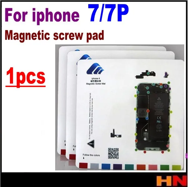 

1pcs For iPhone 7 7 plus 6s 6s plus 5s 5c 5 4s 4 New Arrival Professional Magnetic Screw Mat Work Pad Opening Repair Tools