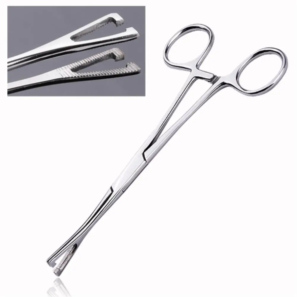 

Ear Tongue Septum Navel Nose Lip Stainless Plier Clamp Body Piercing Tool