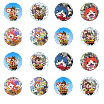 

Yokai Watch Stickers Cupcake Toppers Baby Shower Candy Bar Birthday Party Decorations Kids Sticker Label for Birthday