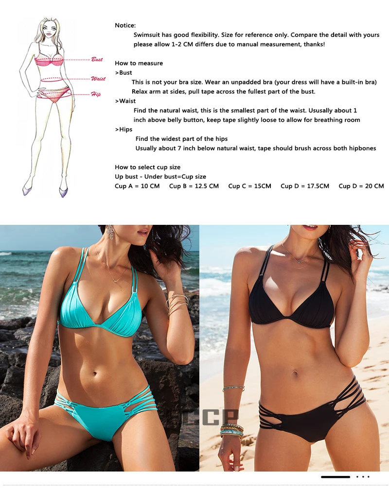 MANYIER swimsuit summer new Hot sexy pure color women bikini set bandage swimsuit brazilian multi-color swimwear bikini women (3)