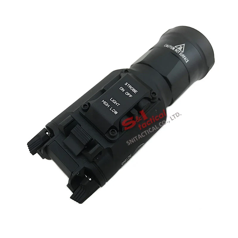 US $59.99 Tactical XH35 Weaponlight UltraHigh Dual Output LED White Light XH35 Flashlight Brightness Adjustment Strobe 1000 Lumen