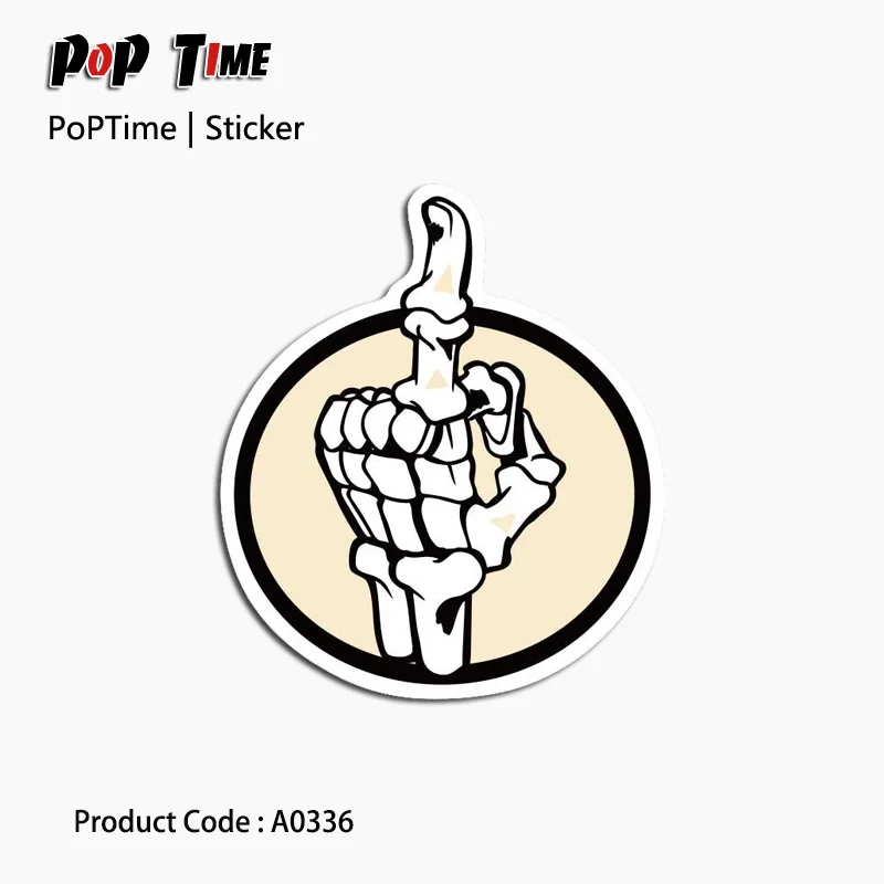 A0336 Glove tattoo lifelike Emoji Stickers Children Anime Funny Cartoon Home Decor Wall Car Skateboard trunk souvenir Kids Toys | Игрушки и
