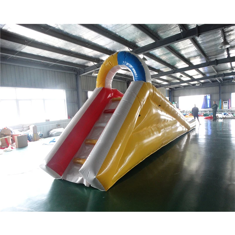 Fctory sale cheap inflatable water slides for kids inflatable long