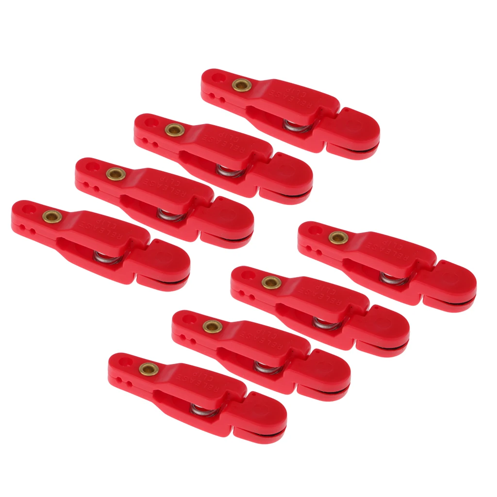 4~10pcs Snap Release Clips for Weight Planer Board Kite Offshore Fishing Outriggers Release Clip Planer Board