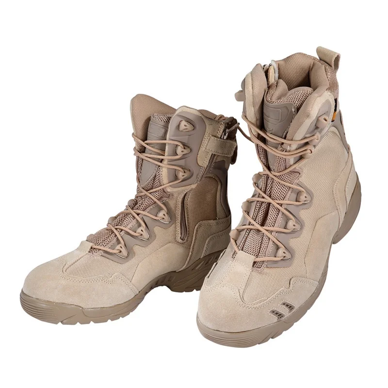 

Hot US Army Tactical Comfort Leather Combat Military Ankle Boots male Army Shoes Tactical boots
