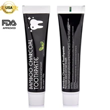 Черная бамбуковая отбеливающая зубная паста зубные пасты для зубов натуральный активированный уголь гигиена полости рта зубной пасты уход дропшиппинг