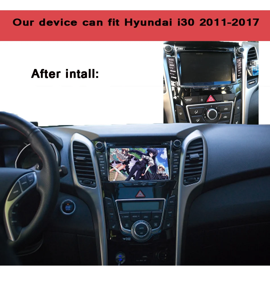 Android 9,0 автомобильный dvd-плеер GPS навигация головное устройство для Hyundai I30 2012- мультимедиа магнитофон автомобильный стерео экран радио