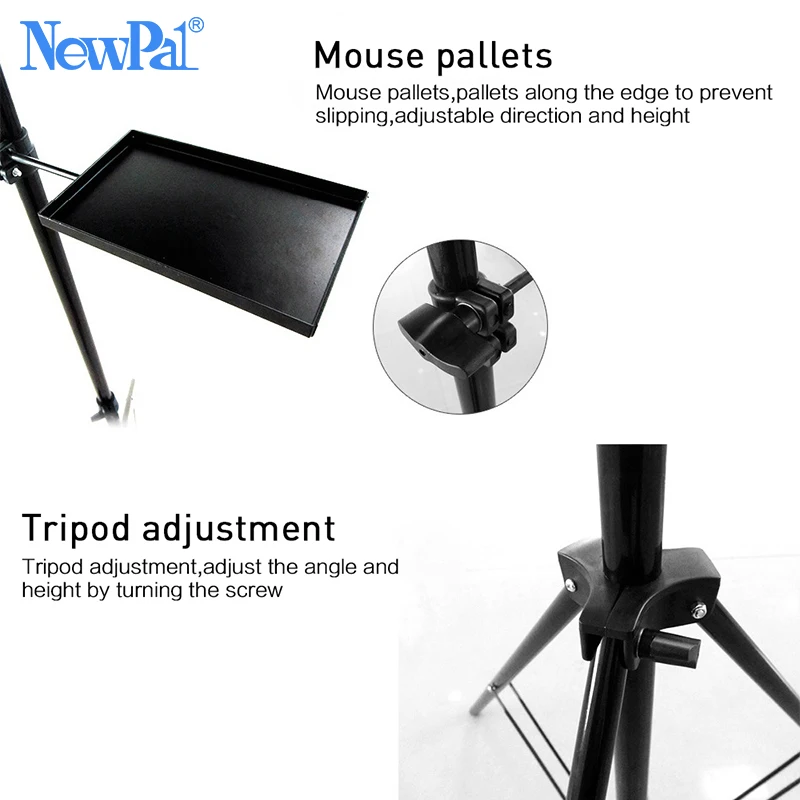 Projector Bracket Aluminum Pallet Anti-scratch Floor Projector Stand Tripod For Laptop Bracket Stand Russia Warehouse Clearance