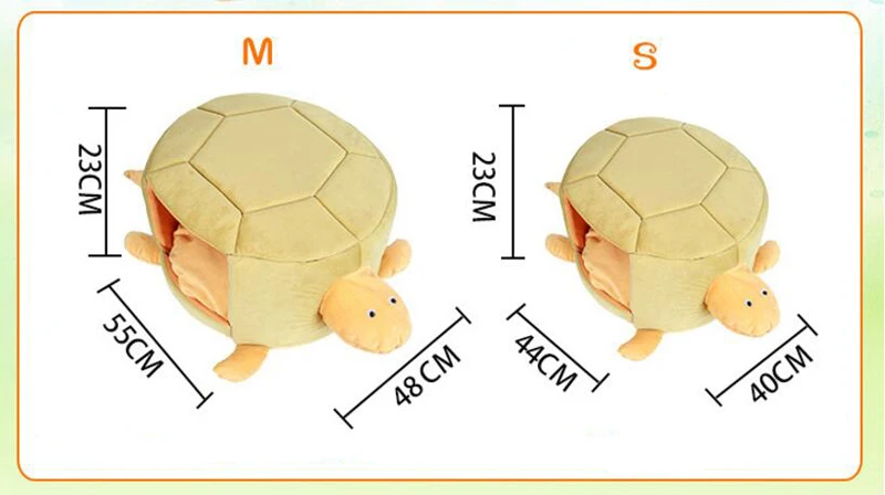 Креативная Милая черепаха, домик для домашних животных, корзина для сна, кошка, щенок, кровать для маленьких собак, подстилка, лежак, складной питомник, диван, Ниша, пещера