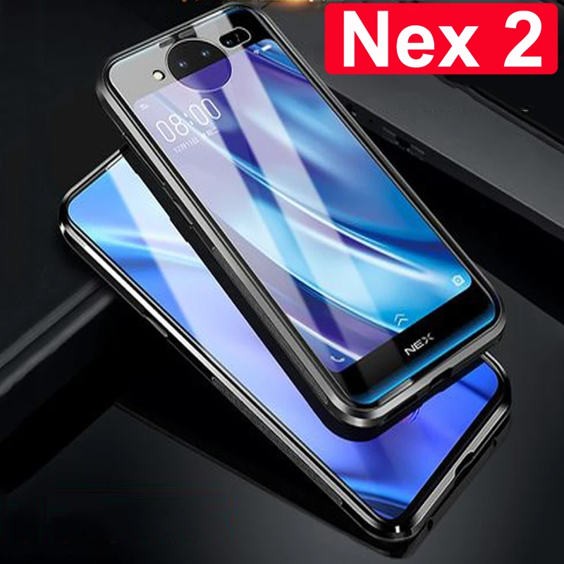 Чехлы для телефонов Vivo Nex Dual screen Case Nex 2 роскошный противоударный чехол из закаленного стекла для Vivo Nex2 Nex Dual Case Bumper