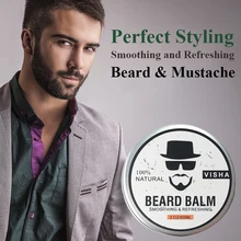 Новейший бальзам для бороды и усов натуральный Bubbly крем для бритья твердое масло для укладки и ухода разглаживание и освежение