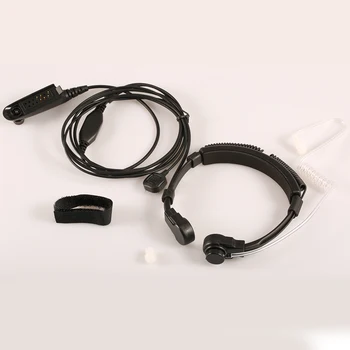 

Etmakit Hot Anti-Raditation Retracable Throat Microphone Two Way Radio Walkie Talkie For Motorola GP328/338