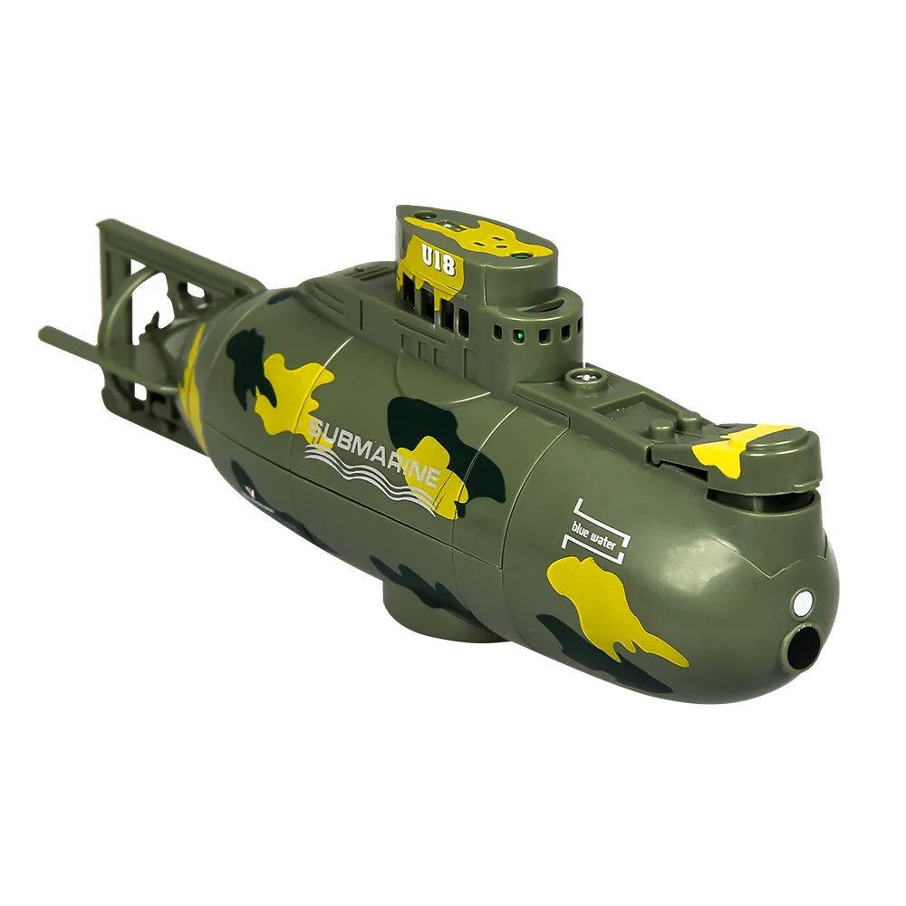 Радиоуправляемая подводная лодка, игрушка, новинка, мини радиоуправляемая Атомная подводная лодка, высокоскоростной Радиоуправляемый Дрон, детский подарок 6,4