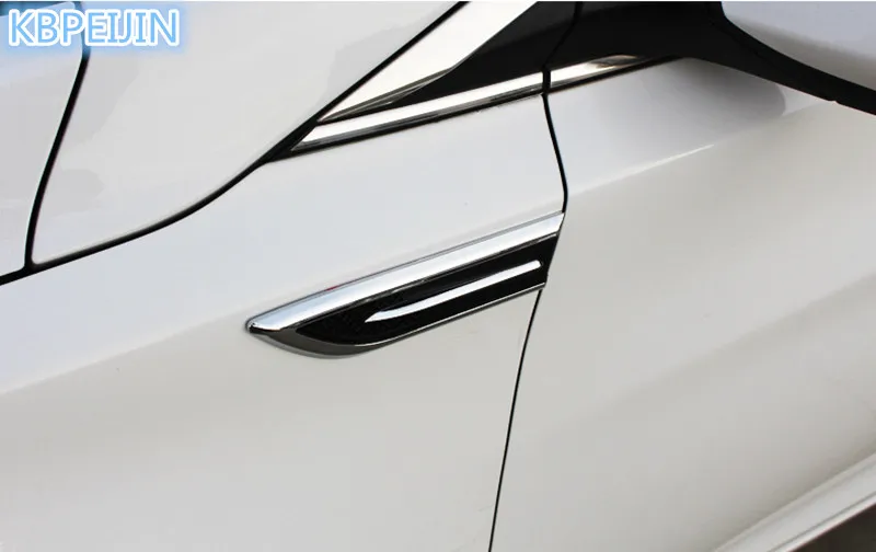 1 пара авто акула жабры 3D Vent Air Flow Fender наклейка для Chevrolet cruze aveo captiva trax epica spark orlando