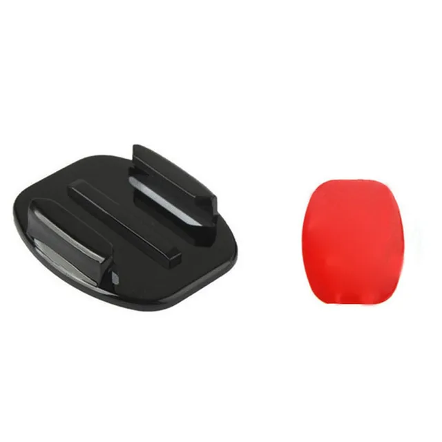 HOT Accessories J Hook Buckle Holder+3M Adhesive Sticker+Flat Surface Mount Adapter for GoPro Hero 4 3+ 2 1 SJ4000 GP57 GDeals
