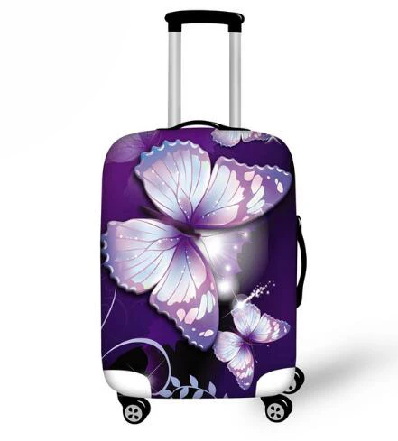 New Graffiti Design Protective Luggage Cover Waterproof Travel Luggage Cover Suit for 18-30 inch Case Elastic Suitcase Cover - Цвет: XD564