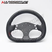 HANSSENTUNE Горячая гоночный руль из искусственной кожи автомобильные аксессуары 320 мм спортивный Специальный Авто