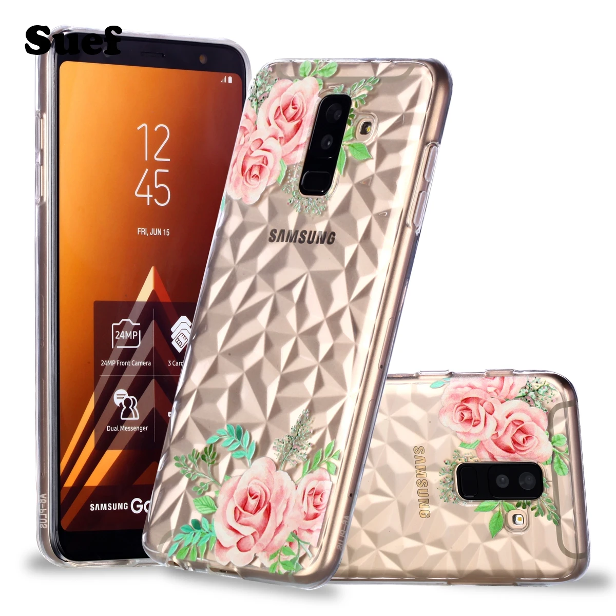 Case For Samsung A6 Plus Cases SM-A600G/DS SM-A600G SM-A600K Mobile Cover SM-A605F A6+ Coque Galaxy 2018 Shell |