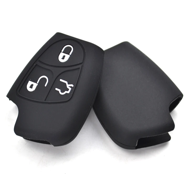 Силиконовый чехол для Mercedes CL55 CL600 CLK350 C230 CL500 CL65 S430 S500 S600 SL500 SLK55 CLK55|key case for car|car key