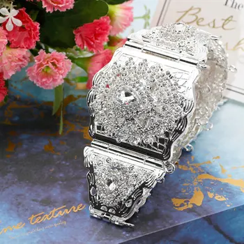 

SUNSPICE-MS 2019 women metal wedding belt for caftan dress with rhinestones gold silver color chain belt around waist jewelry