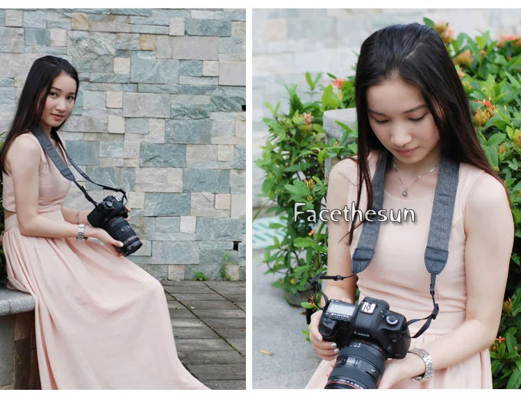 Vintage Camera shoulder strap neck belt for Canon Nikon LYN242-16