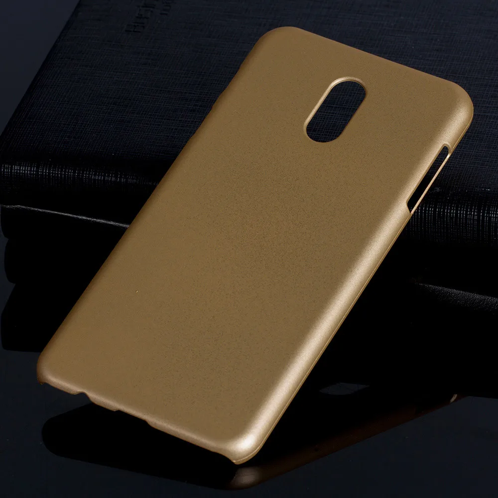 Матовая Пластик Coque 5.5For samsung Galaxy C8 чехол для samsung Galaxy C8 J7 плюс C7 C7100 телефона чехол-лента на заднюю панель - Цвет: Golden