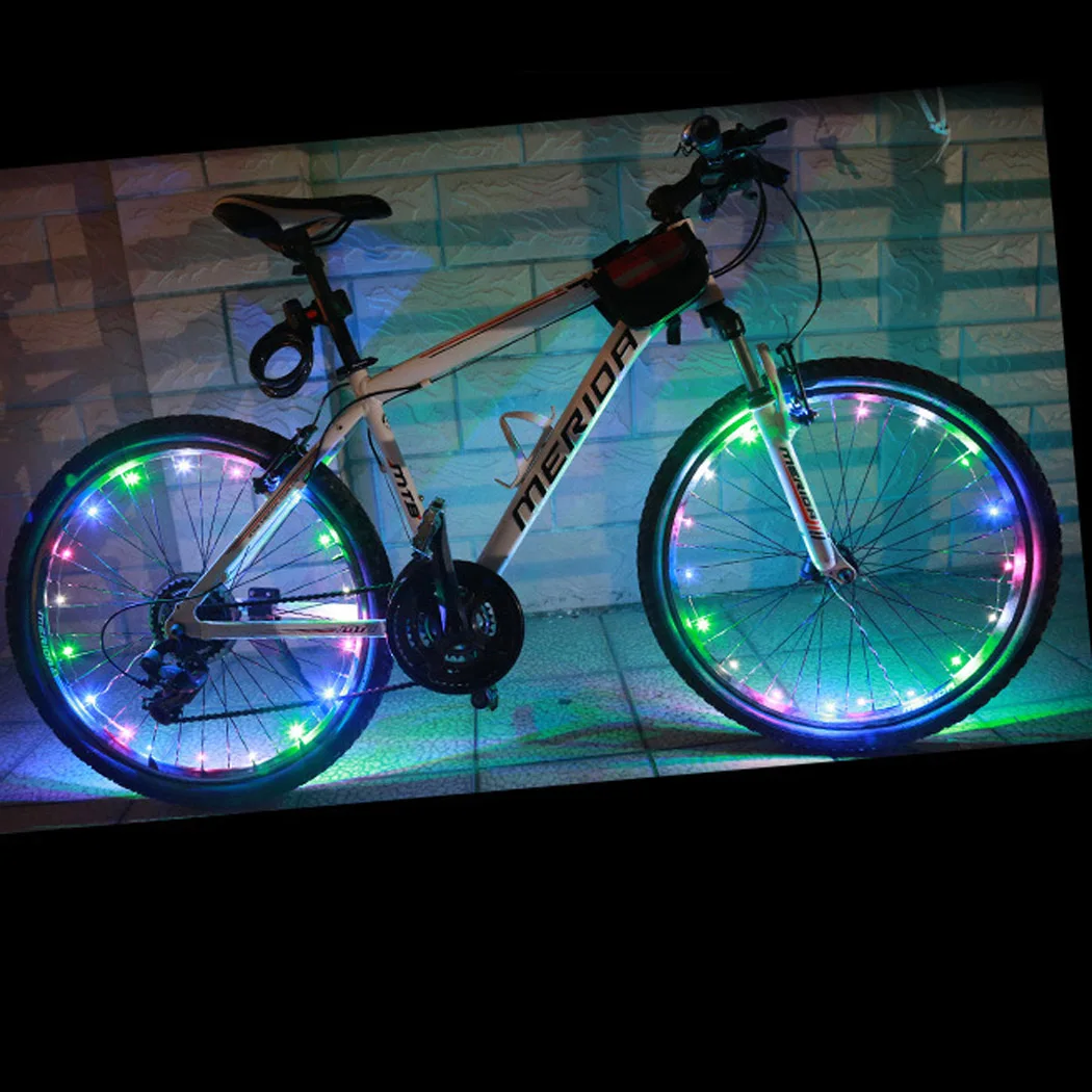 Battery Powered Bicycles >> Us 6 59 34 Off Cycling Bicycle Bike Tire Light Wheel Tire Wire Rope Lights 20 Led Spokes Waterproof Battery Powered Lamp In Bicycle Light From Battery Powered Bicycles >> Us 6 59 34 Off Cycling Bicycle Bike Tire Light Wheel Tire Wire Rope Lights 20 Led Spokes Waterproof Battery Powered Lamp In Bicycle Light From