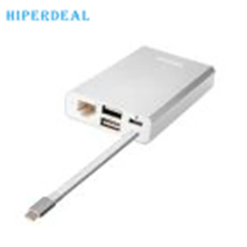 HIPERDEAL Премиум полностью функциональный концентратор type-c для ноутбуков, планшетов, мобильных телефонов и других цифровых продуктов SEP 4