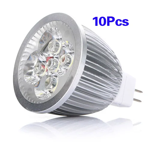 

10x MR16 5W LED Cool White Energy Saving Spotlight Down Light Lamp Bulb 12V