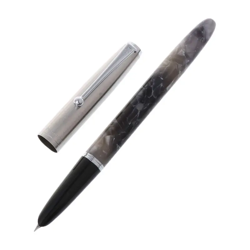 Jinhao 51A роскошная мужская перьевая ручка, деловая, Студенческая, 0,38 мм, очень тонкое перо, каллиграфия, школьные, офисные принадлежности, инструмент для письма