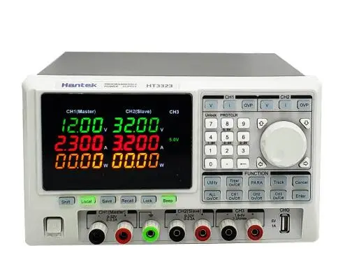 HT3323 Hantek HT3323 программируемый источник питания постоянного тока 3 канала - Цвет: HT3323