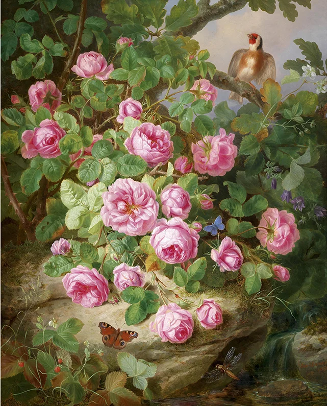 

5D DIY Diamond Painting flower purple Rose Pictures Of Rhinestones Full circular Diamond Diamond Embroidery Home Decor