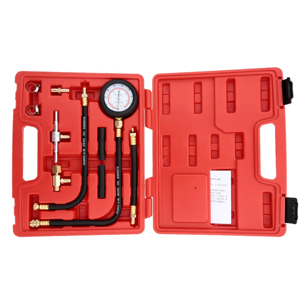 

A0009 TU-113 Fuel Injection Pump Injector Tester Pressure Gauge Test Gasoline 0-100psi