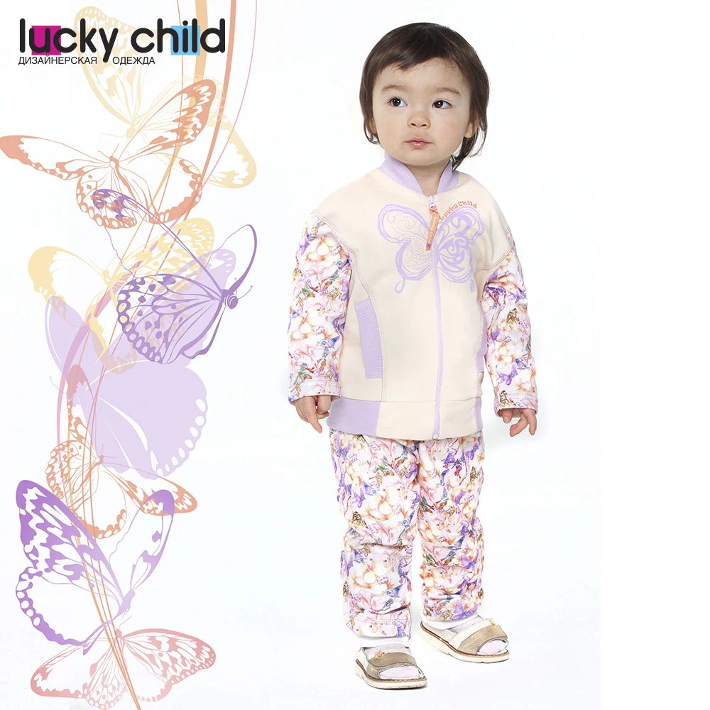 Кофточка Lucky Child футер для девочек