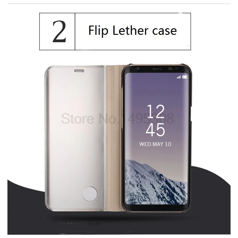 Зеркальный чехол для Xiaomi Mi A1 A2 5X 6 X 5C Mix2 Note 3 Y1 Redmi 5 Plus 4 4X 5A Prime Pro Smart|case for xiaomi|flip casecase