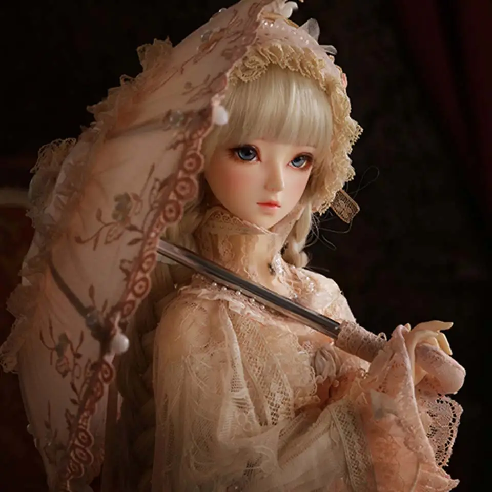 

Cataleya BJD 26cm lngth 1/3 Doll Retro Aristocratic Special Women's Umbrella Accessories Decoration