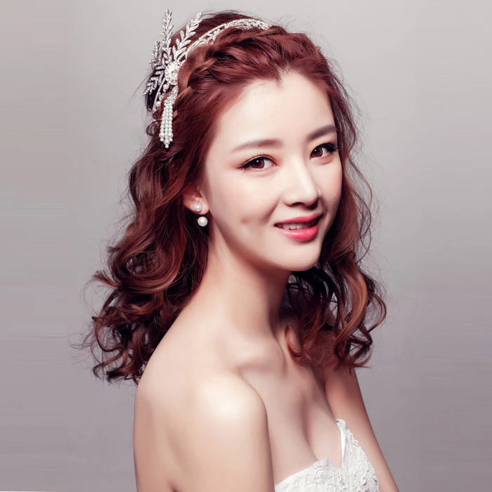 Wedding Jewerly Tiara European Style Exquisite Bridal Headdress