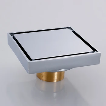 

Shower Drains Square stainless steel bathroom floor waste drains shower drain strainer anti-odor eater drains strainer