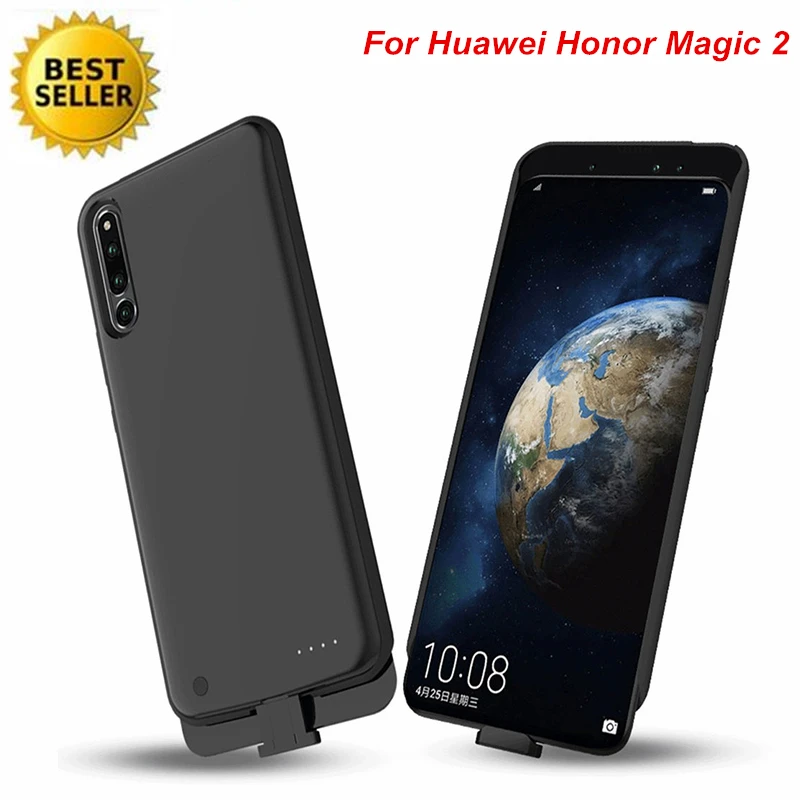 Для Huawei Honor Magic 2 Чехол для аккумулятора 6500 мАч запасная крышка зарядного устройства для Huawei Honor Magic 2 Чехол для аккумулятора