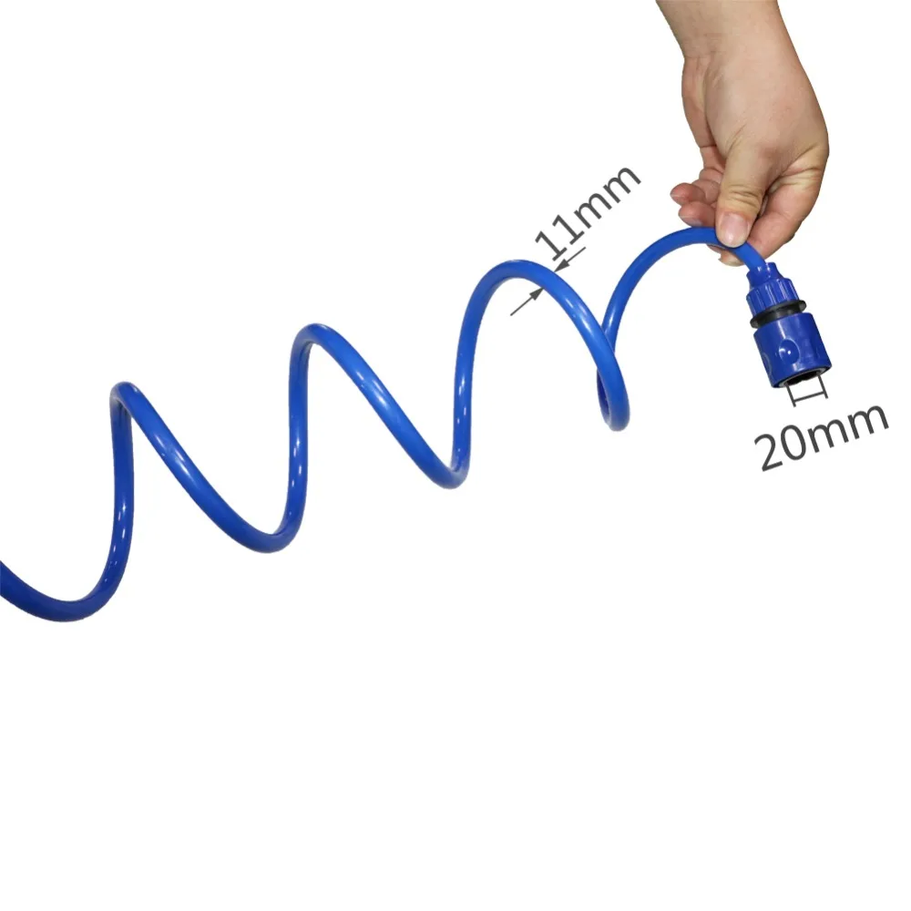 mangueira de mola sem linha estilo lavagem de mangueira com conector rápido