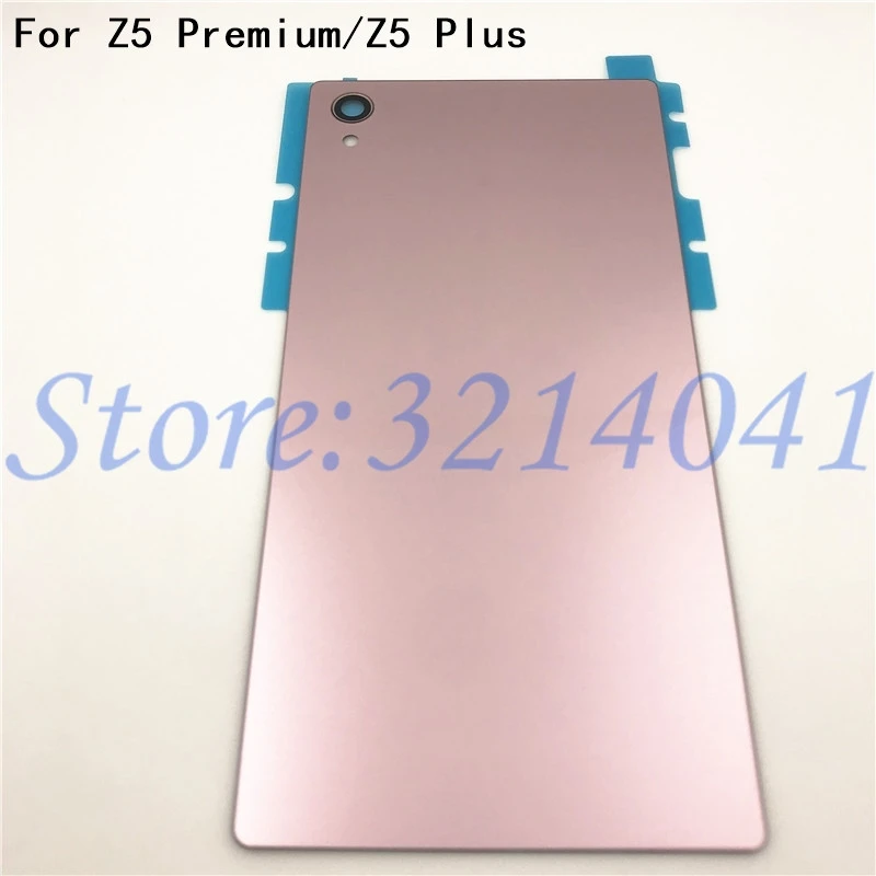 Good quality Back Battery Glass For Sony Xperia 5.5&quot Z5 Premium Plus Z5p E6853 E6883 E6833 Cover Case +NFC With Logo | Мобильные