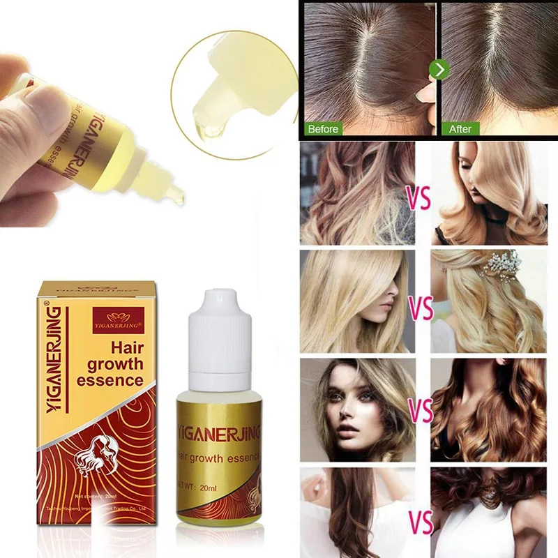 

20ml Thicker Hair Care Serum Hair Growth Essential Oils 2019 Professional Fast Powerful Liquid Anti-Hair Loss Products Dropship