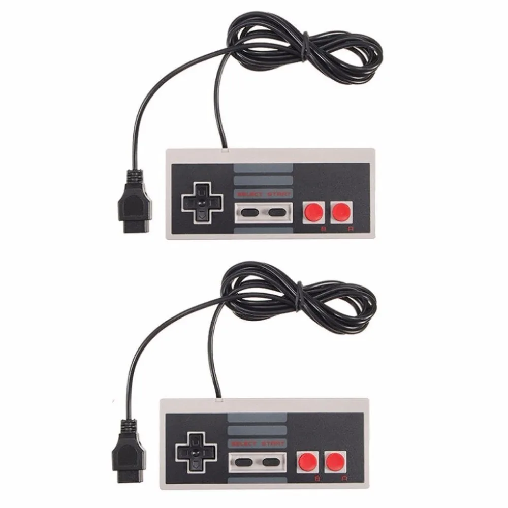 

2pcs 2 red button controller for Mini NES TV Handheld Game Console Video Game Console For Joypad for 9 pin 8bit games console