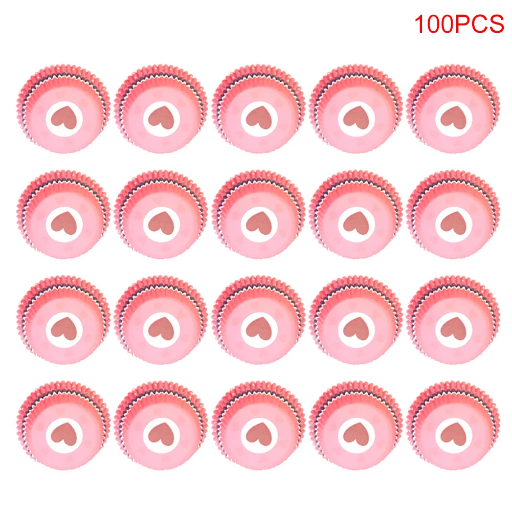 100 шт цветные бумажные стаканчики для кексов бумажные формы для выпечки бумажные вечерние формы для тортов инструменты для украшения тортов TSLM2