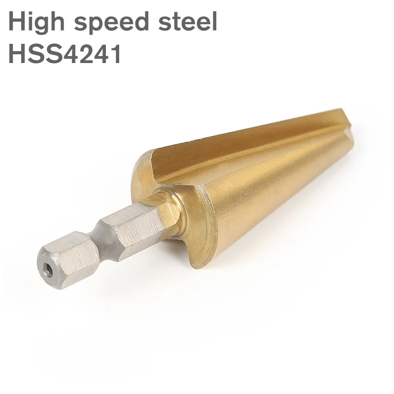 4x Saw Drill Hss Step Titanium Coated Drill Bit Taper Umbrella Drills Chamfer Cutter Chamfering Hole Reamer Bits 4x Saw Drill Hss Step Titanium Coated Drill Bit Taper Umbrella Drills Chamfer Cutter Chamfering Hole Reamer Bits