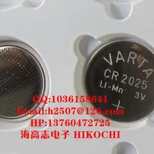 VAR TA CR2025 батарея LI-MN Кнопка батарея 3,0 V