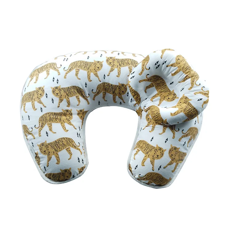 

Nordic Cotton Cartoon Animals Mother Breast-Feeding U-Shape Pillow Comfortable Baby Stereotypes Pillow Mama Rest Pillow