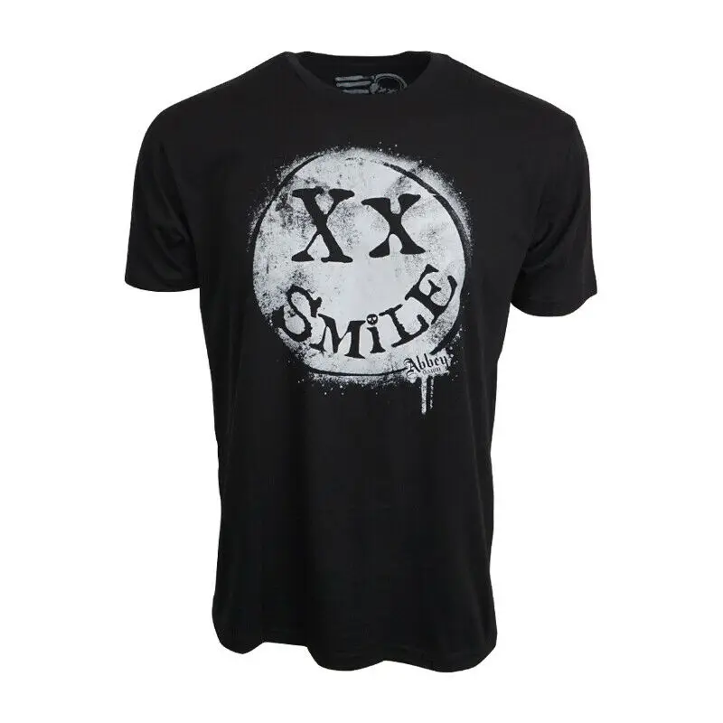 

ABBEY DAWN MENS SMILE BLACK T SHIRT