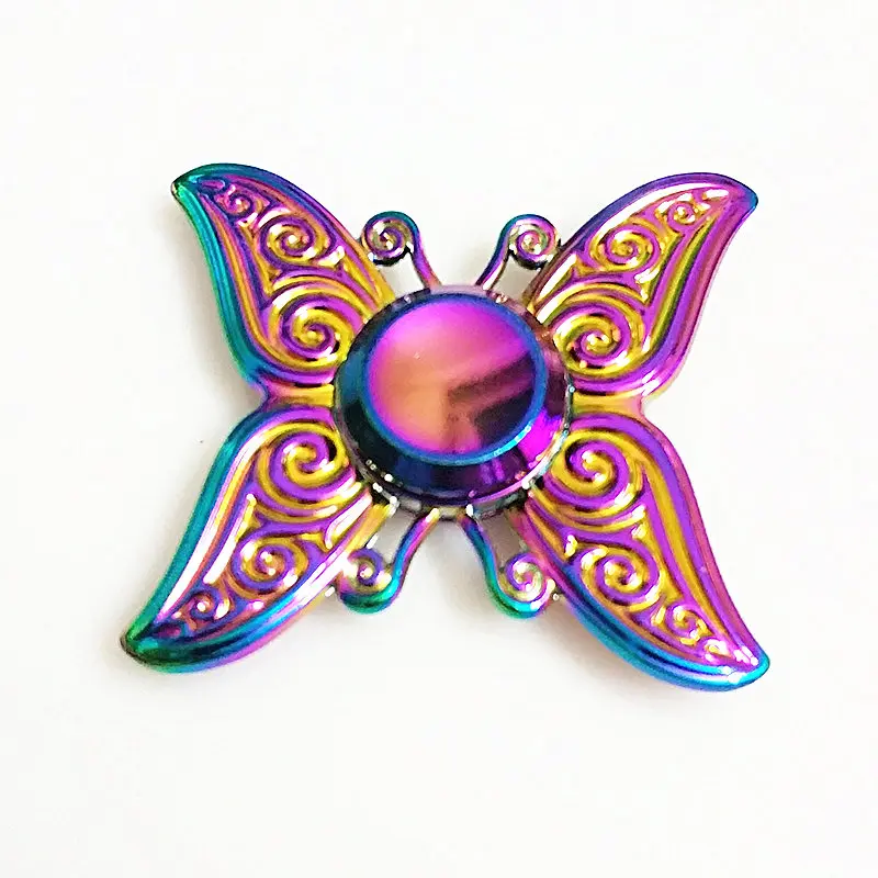 060 high quality Fidget Spinner Metal Rainbow Dragon Hand Finger Spinners Autism ADHD Focus Anxiety Relief